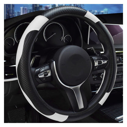 Carbon Pattern Anti-Slip Steering Wheel Cover