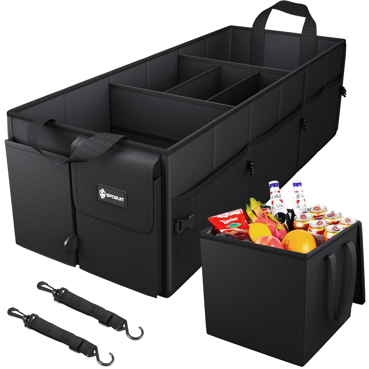 Expandable Trunk Organizer With Flexible Storage