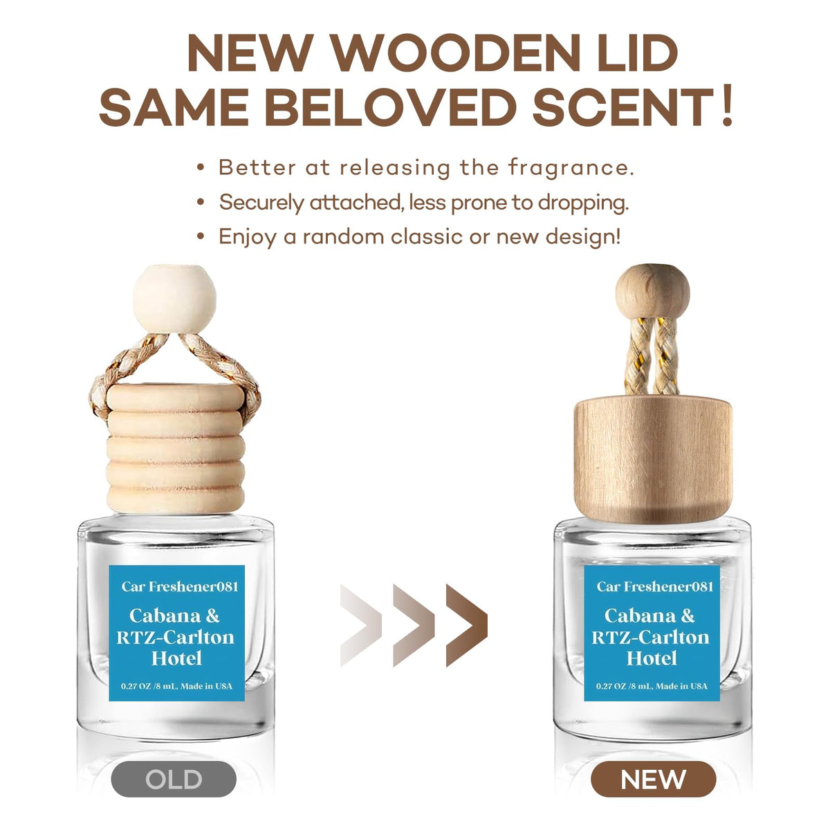 Hanging Car Fragrance Diffuser Set – 2 Pack