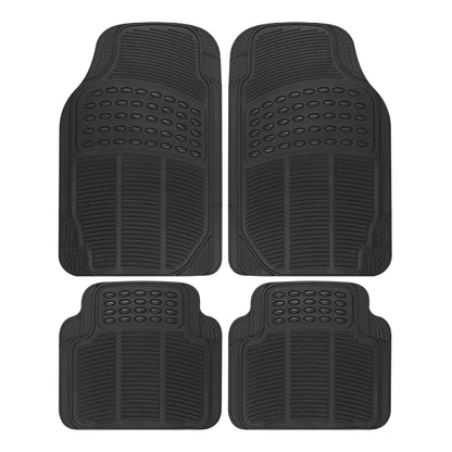 Clear All-Weather Floor Mats With Anti-Slip Grip
