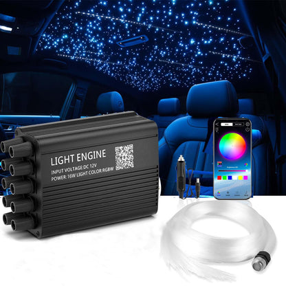 Fiber Optic Ambient Interior Lighting Kit