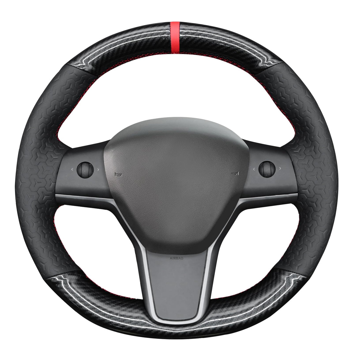 Tesla Model 3 DIY Alcantara Steering Wheel Wrap
