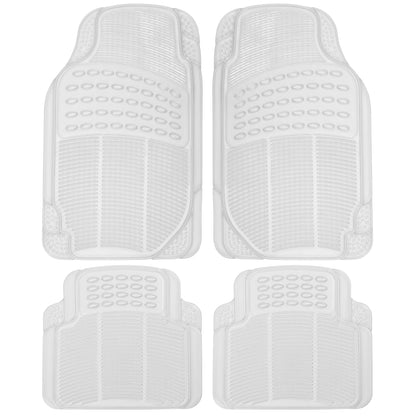 Clear All-Weather Floor Mats With Anti-Slip Grip