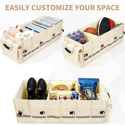 Structured Trunk Organizer for Cars and SUVs