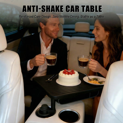 Rotating Cup Holder Laptop Desk for Cars