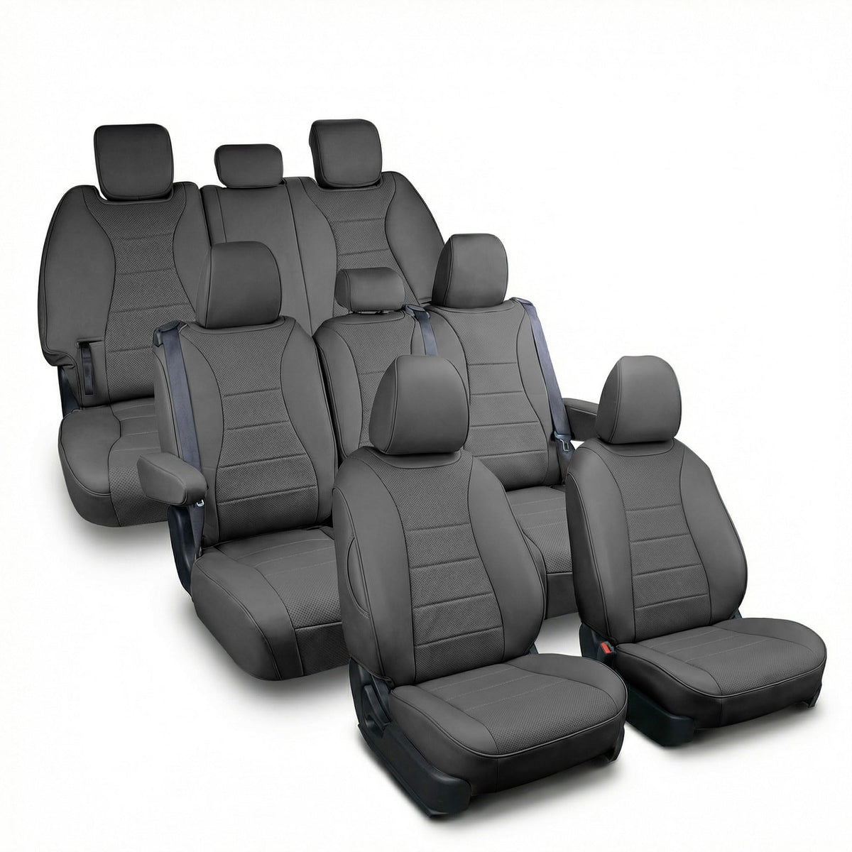 Kia Carnival Custom-Fit Front Seat Covers