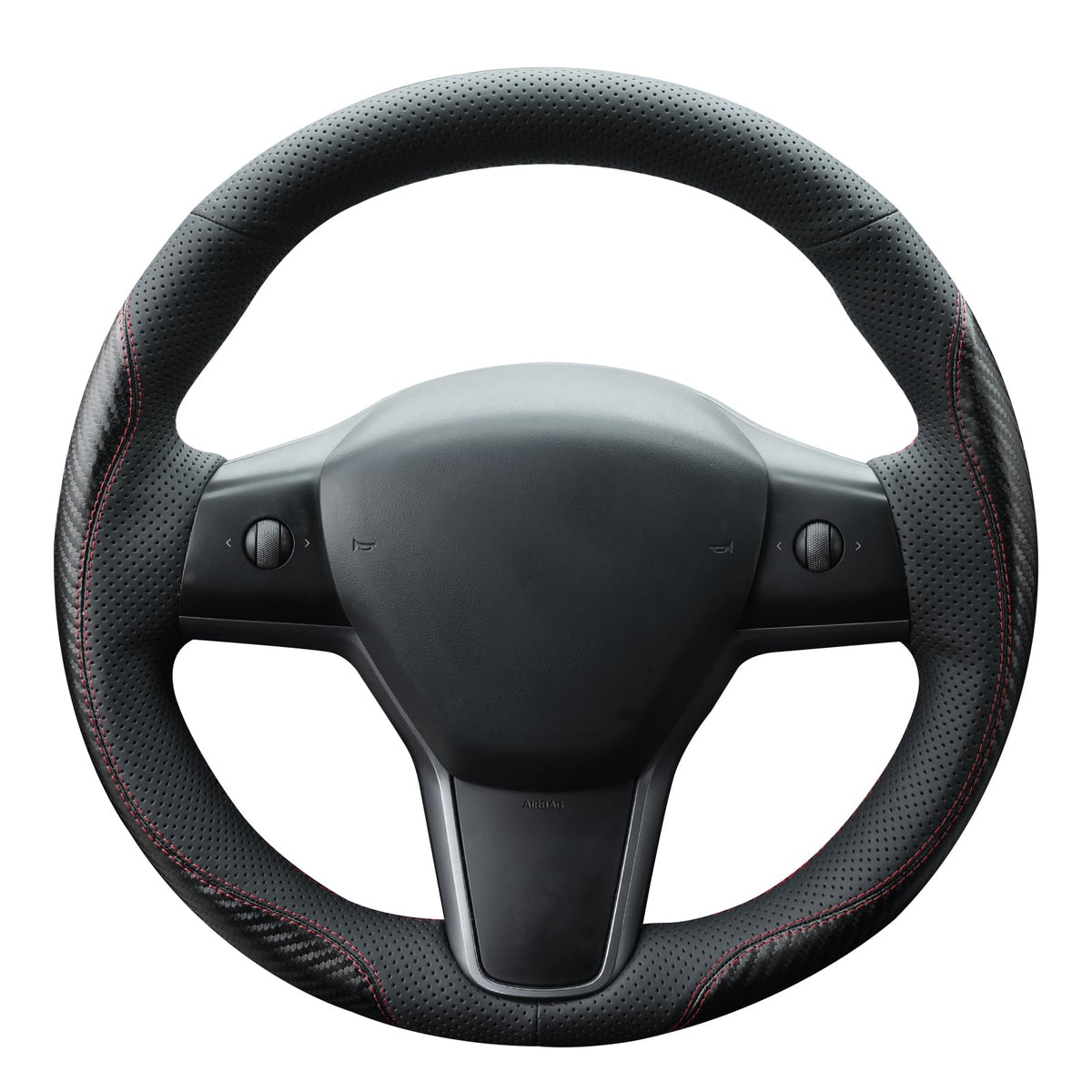 Tesla Model 3 DIY Alcantara Steering Wheel Wrap