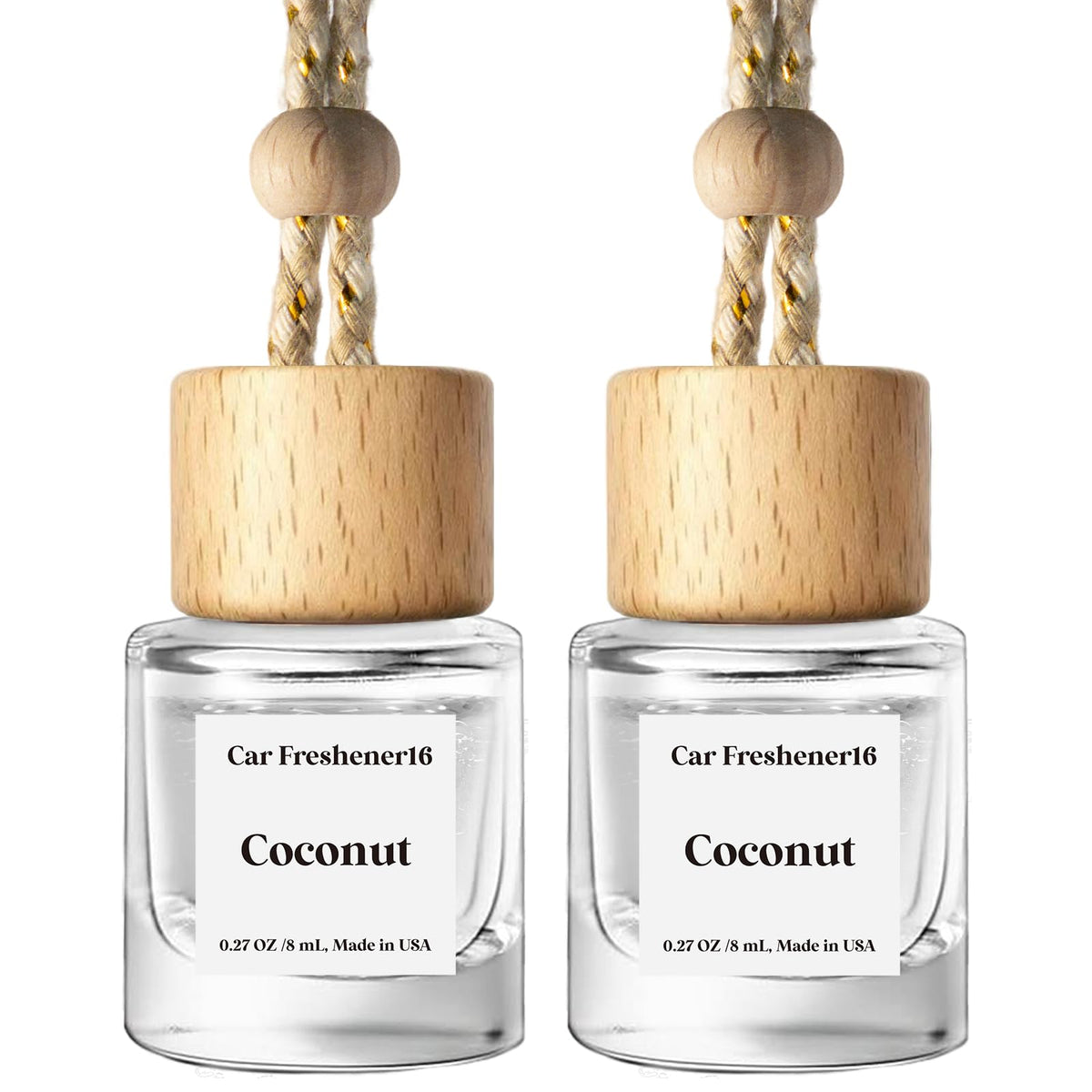 Hanging Car Fragrance Diffuser Set – 2 Pack