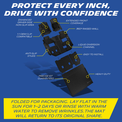 Chevy & GMC All-Weather Vehicle Floor Mats