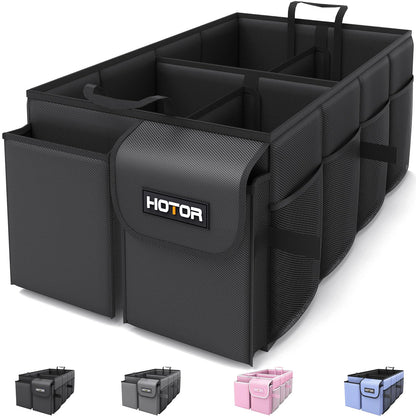 Foldable Trunk Organizer With Reinforced Storage