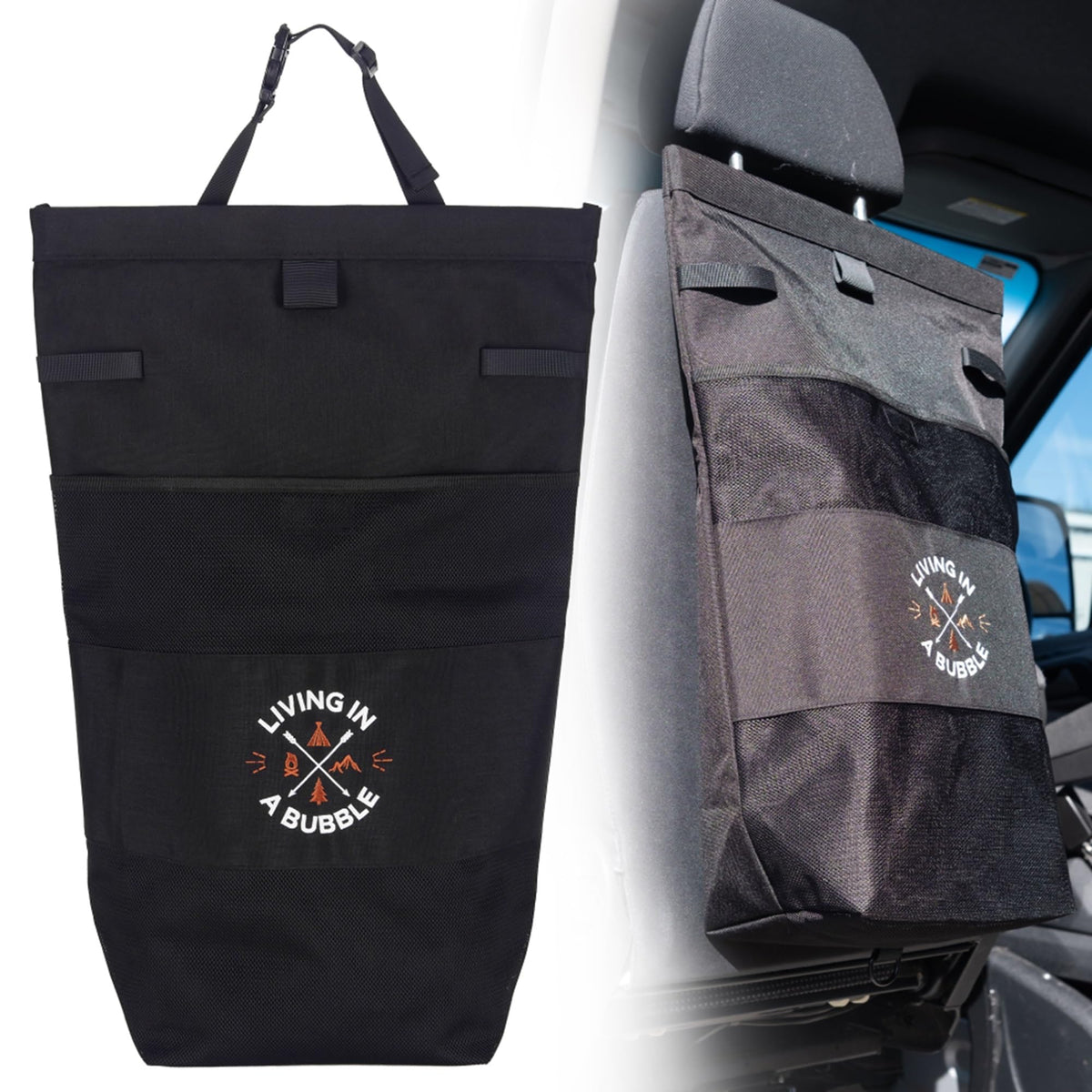 Premium Seat Back Organizer for Cars and Campervans