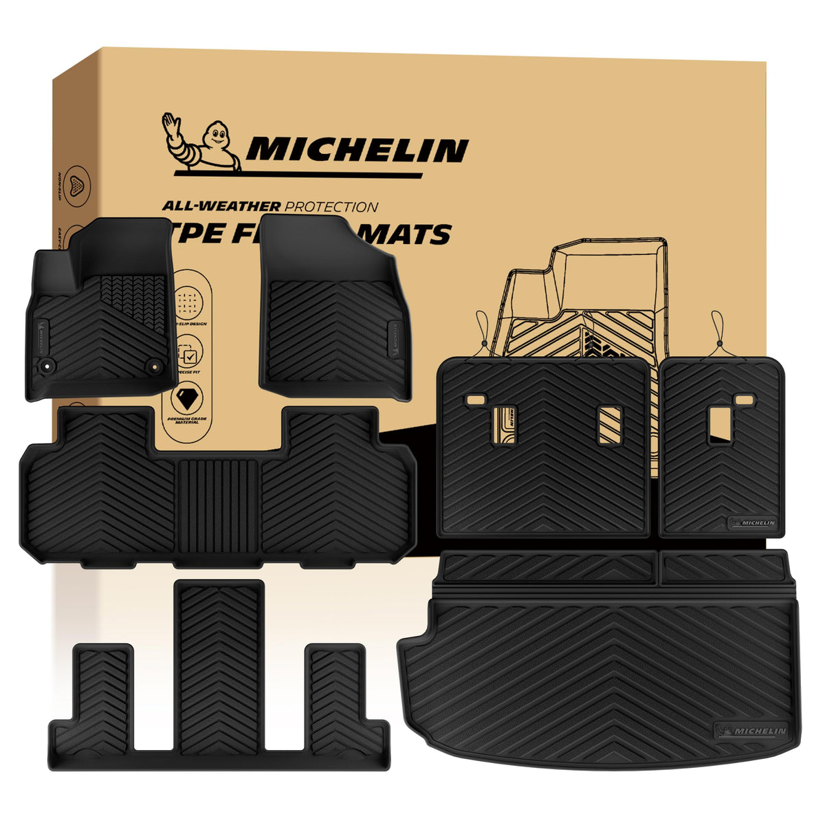 Chevy & GMC All-Weather Vehicle Floor Mats