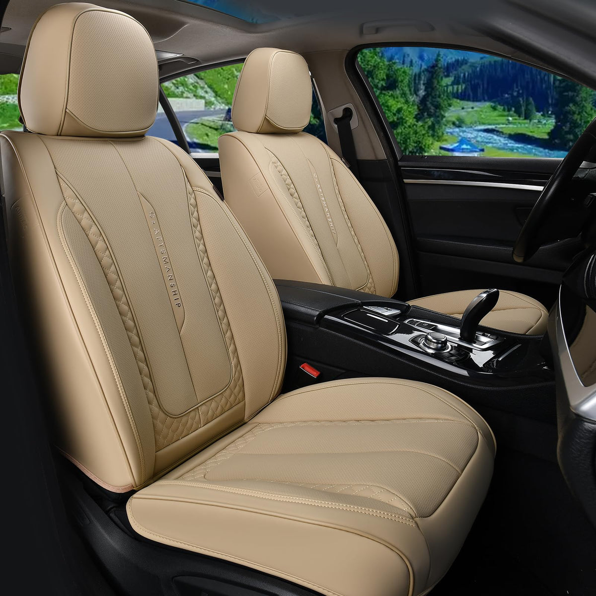 Universal Car Seat Covers for Front and Rear Seats