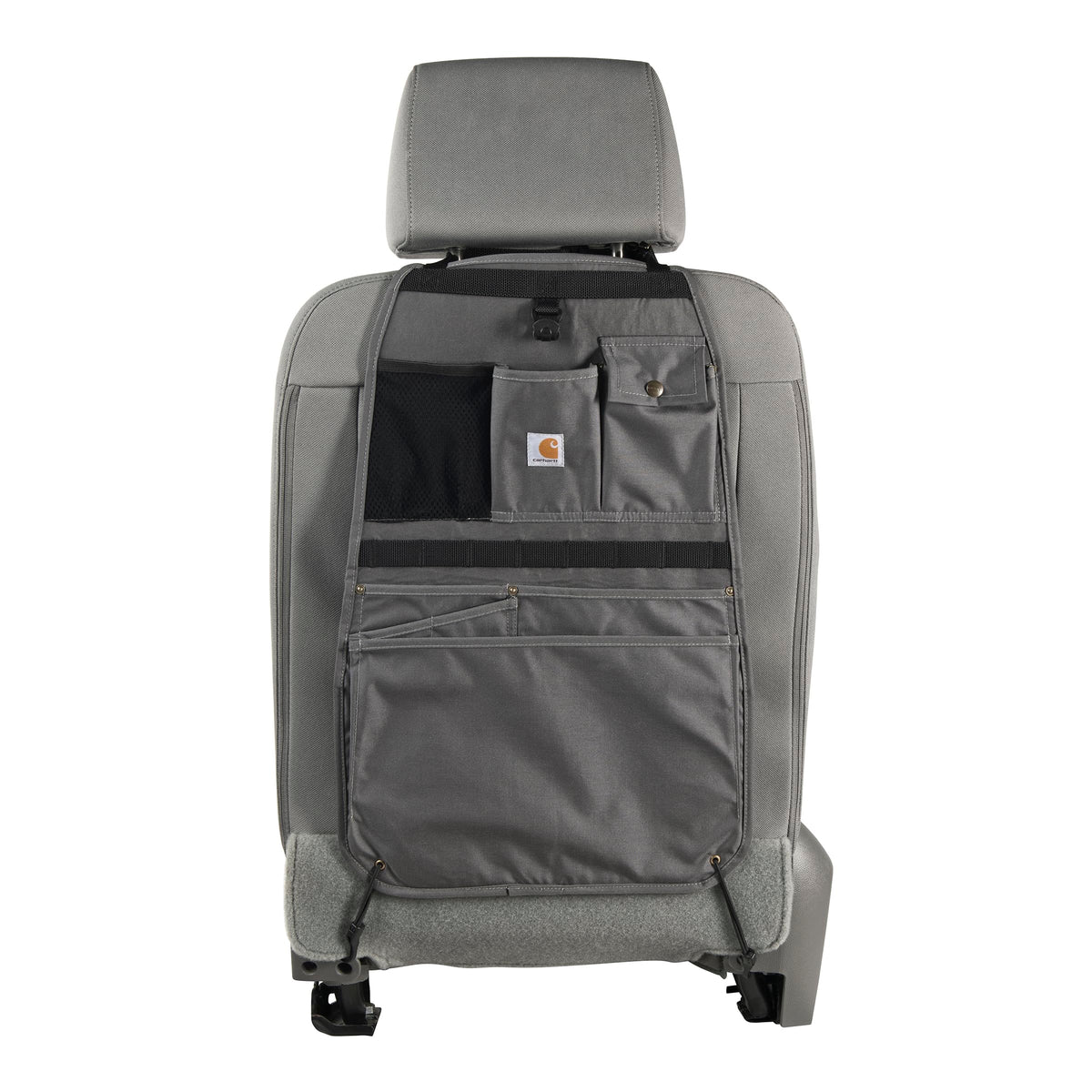 Nylon Duck Seat Back Organizer With Utility Pockets