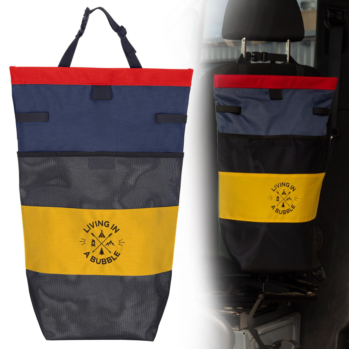 Premium Seat Back Organizer for Cars and Campervans