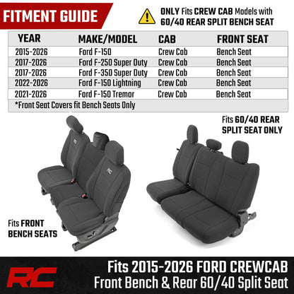 Ford Truck Neoprene Front Seat Covers