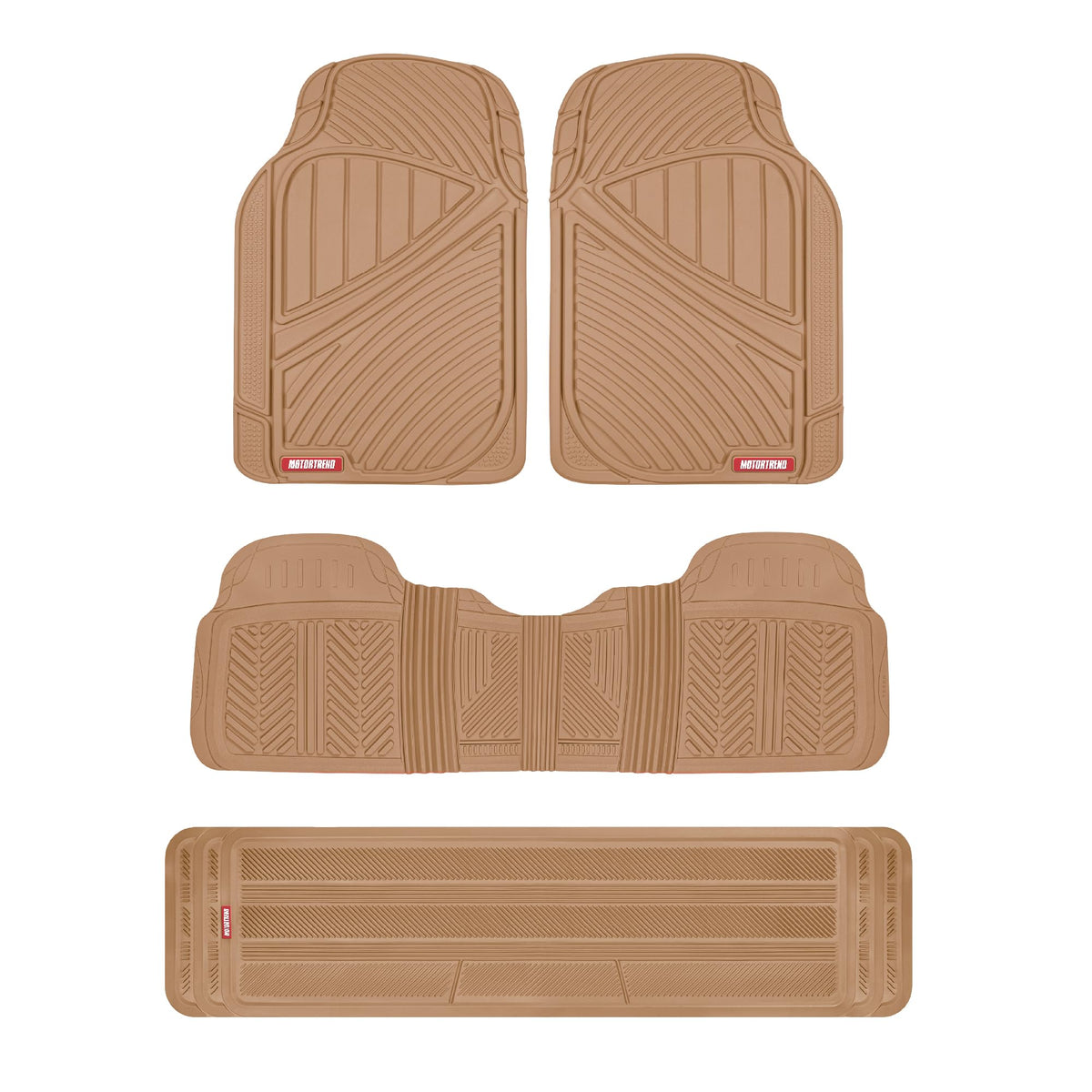 Motor Trend MT-773-801-BK Black Floor Mats
