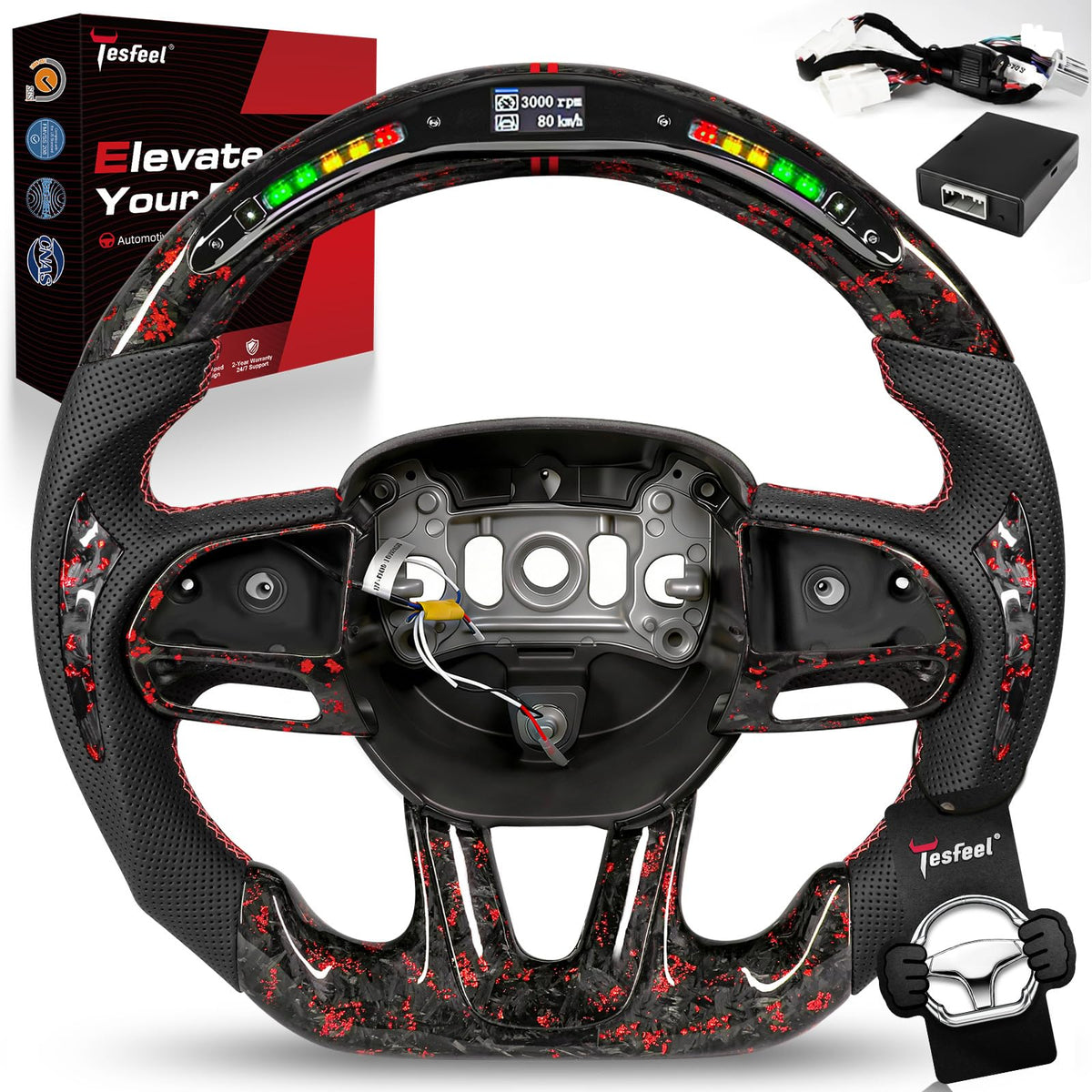 Dodge Challenger Performance Steering Wheel