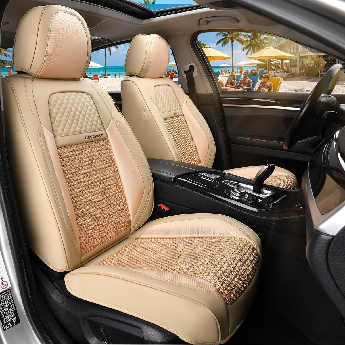Universal Car Seat Covers for Front and Rear Seats