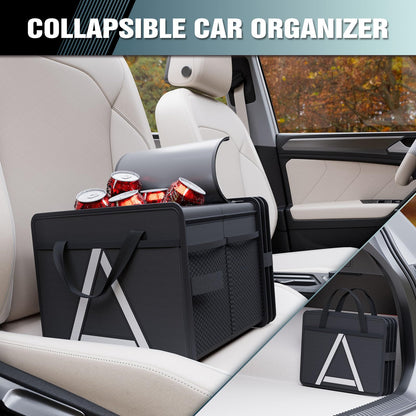 Insulated Trunk Organizer With Three Compartments