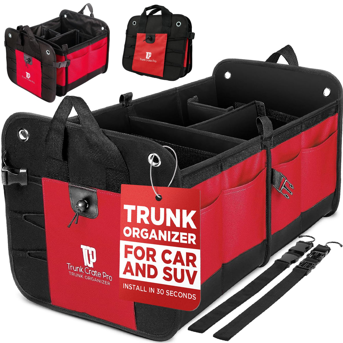 Collapsible Trunk Organizer for SUVs and Cars