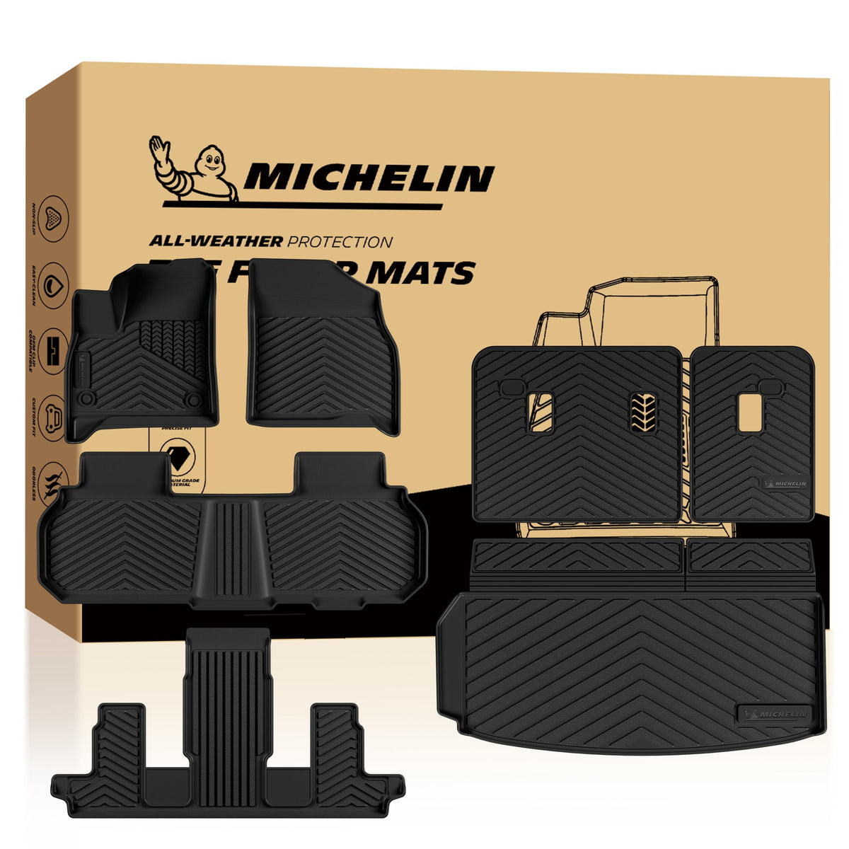 Chevy & GMC All-Weather Vehicle Floor Mats