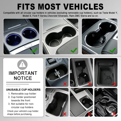 Rotating Cup Holder Laptop Desk for Cars