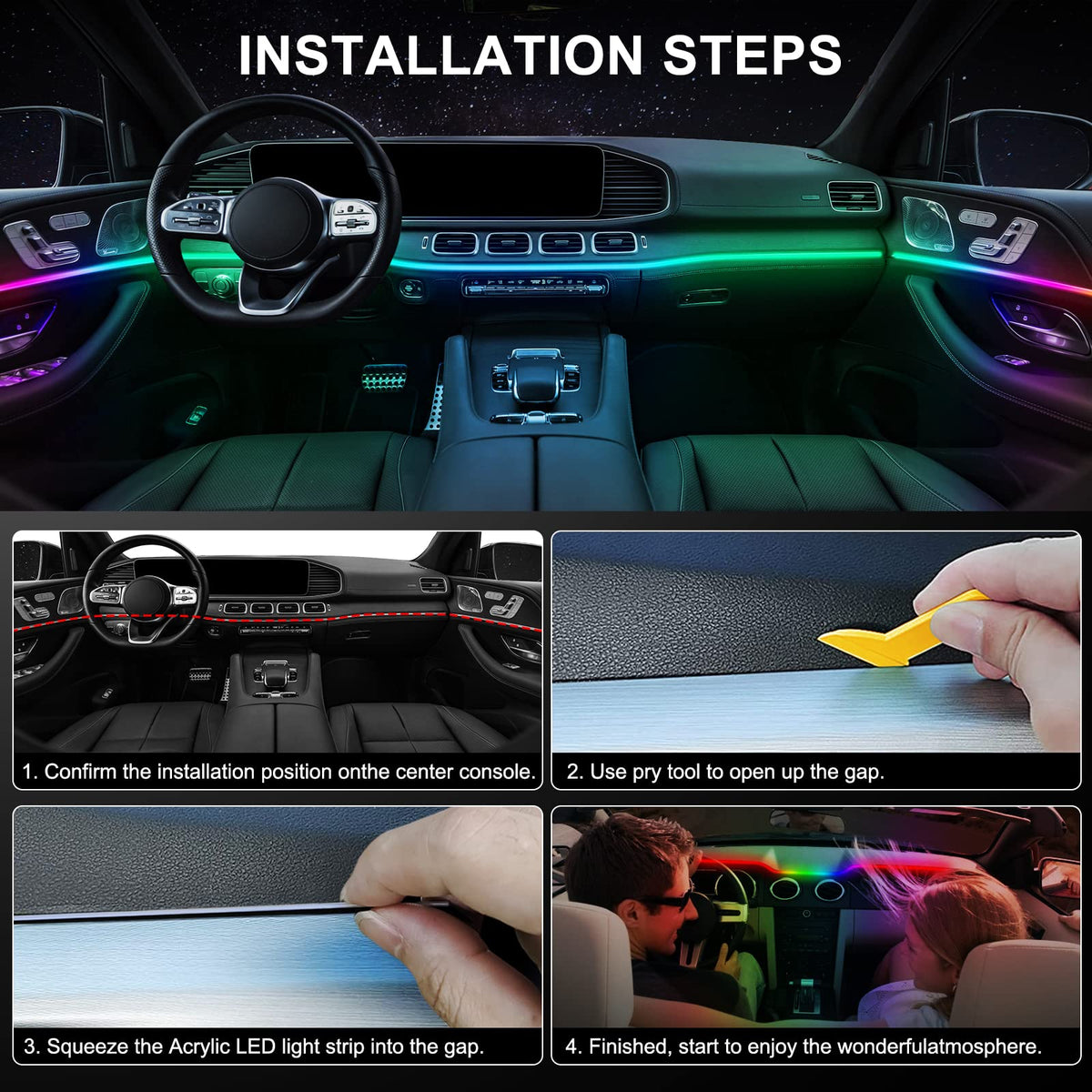 Dreamcolor RGB Ambient Lights With Music Sync