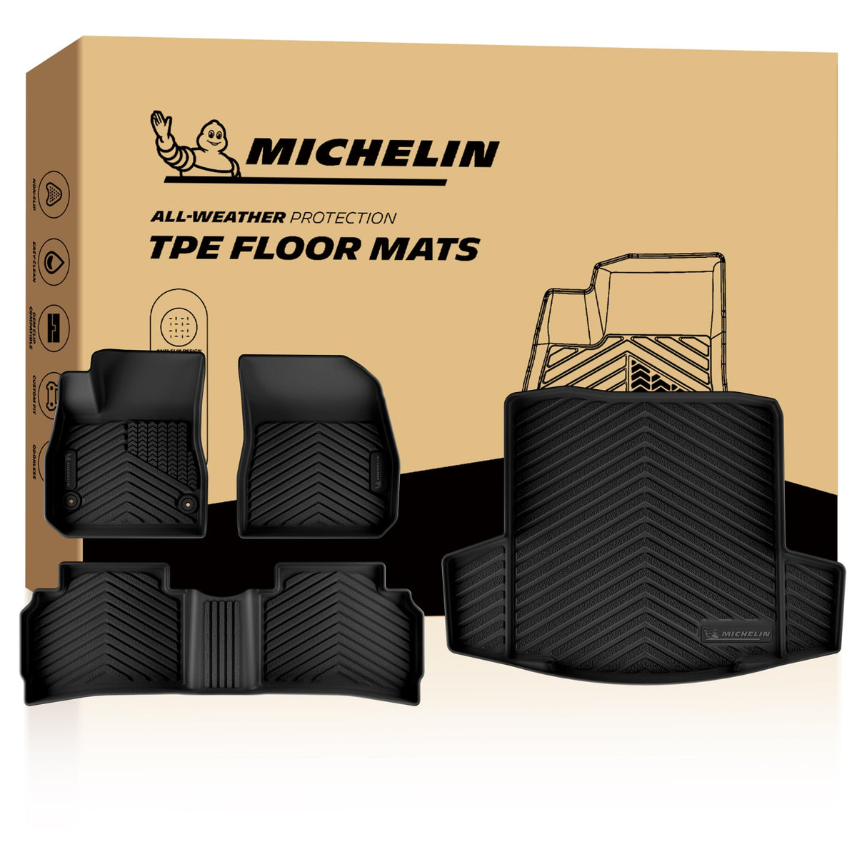 Chevy & GMC All-Weather Vehicle Floor Mats