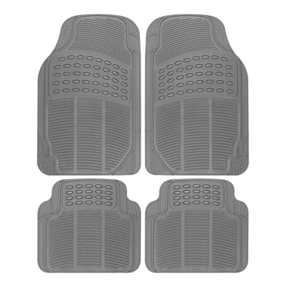 Clear All-Weather Floor Mats With Anti-Slip Grip