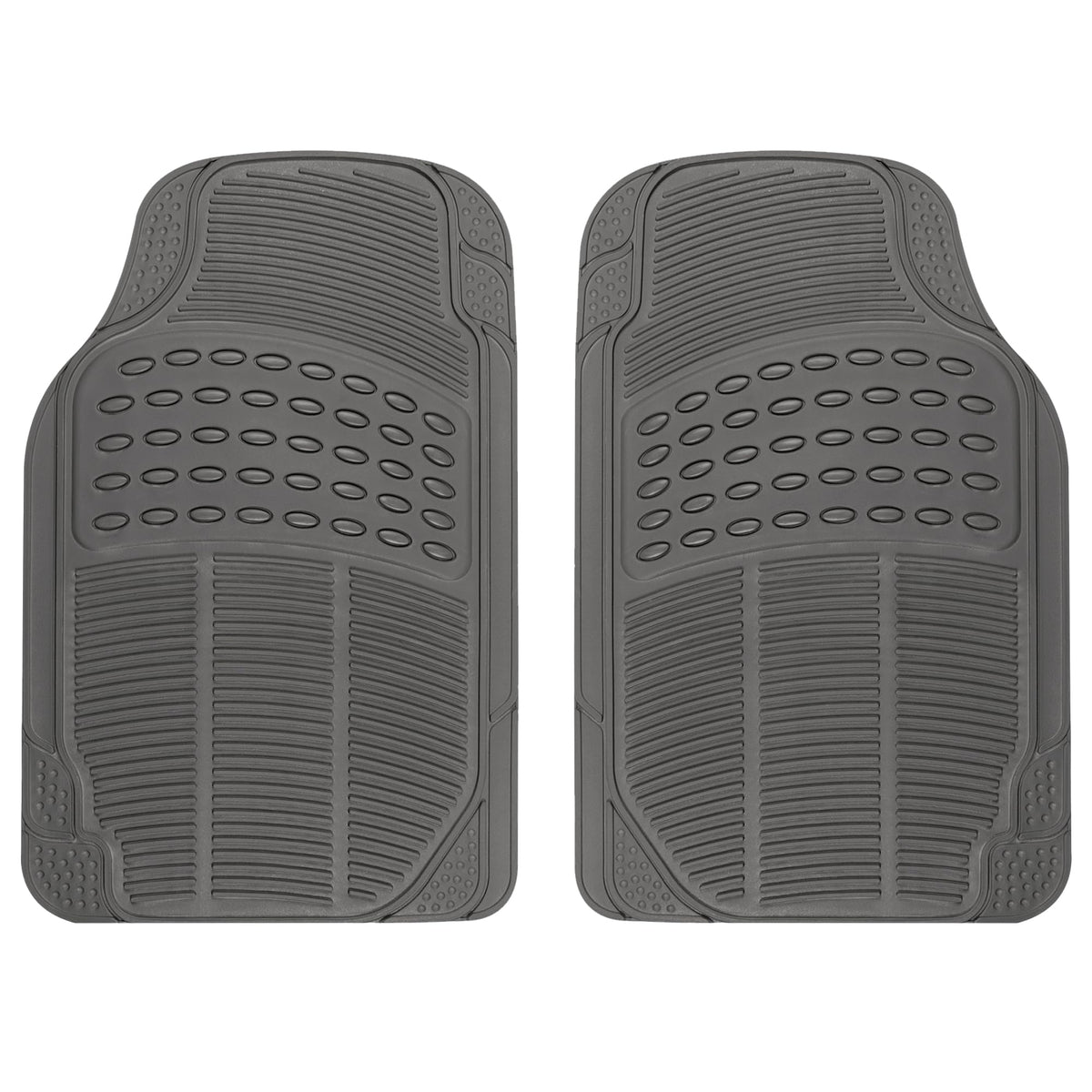 Clear All-Weather Floor Mats With Anti-Slip Grip