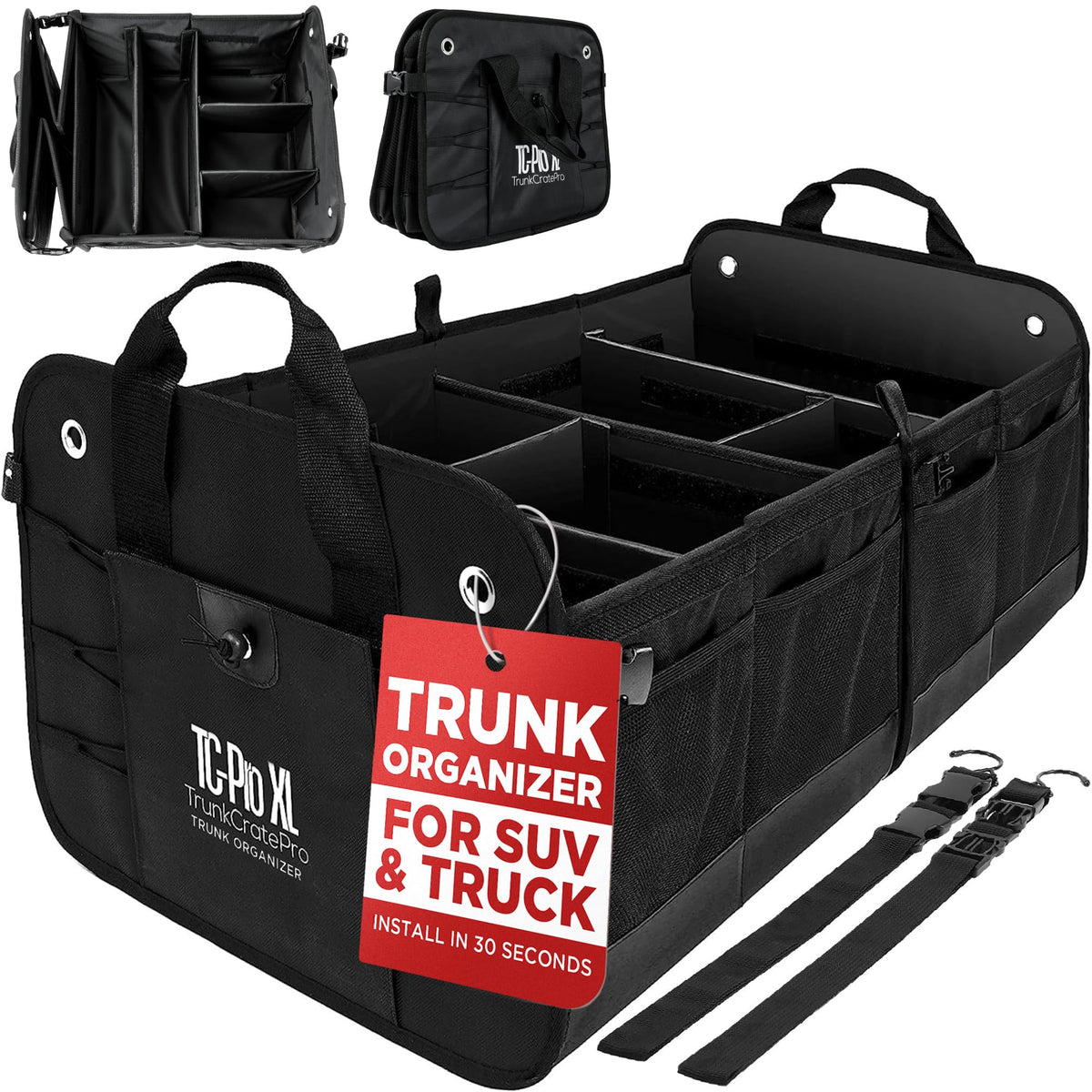 Collapsible Trunk Organizer for SUVs and Cars