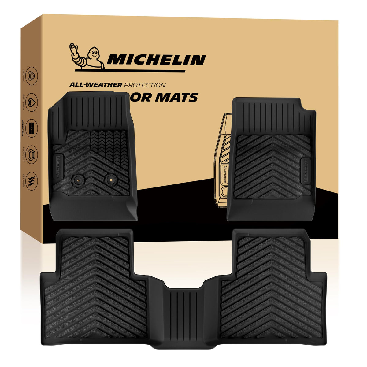 Chevy & GMC All-Weather Vehicle Floor Mats
