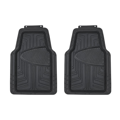 All-Season Rubber Floor Mats – 2 Piece Set