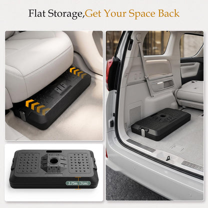 Pneumatic Lift Car Laptop Desk With Stable Base