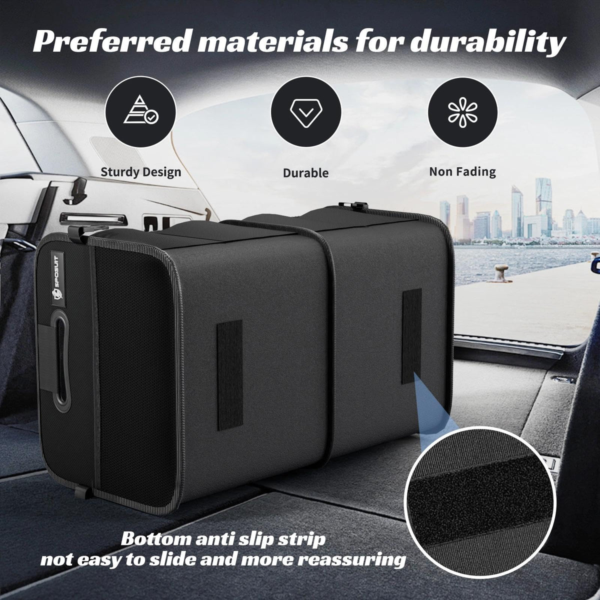 Expandable Trunk Organizer With Flexible Storage
