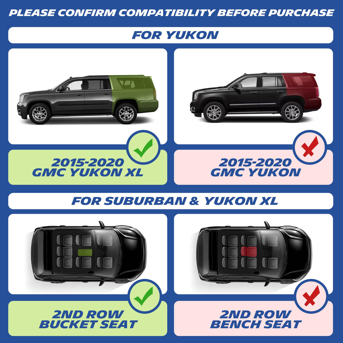 Chevy & GMC All-Weather Vehicle Floor Mats