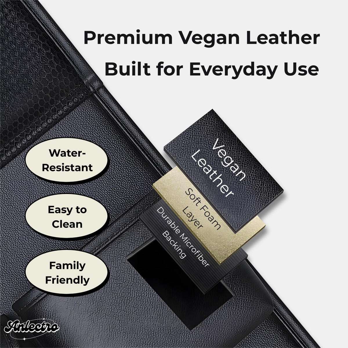 5-in-1 Backseat Organizer With Fold-Down Tray