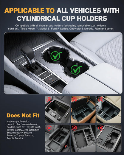 Adjustable 360° Cup Holder Car Laptop Desk