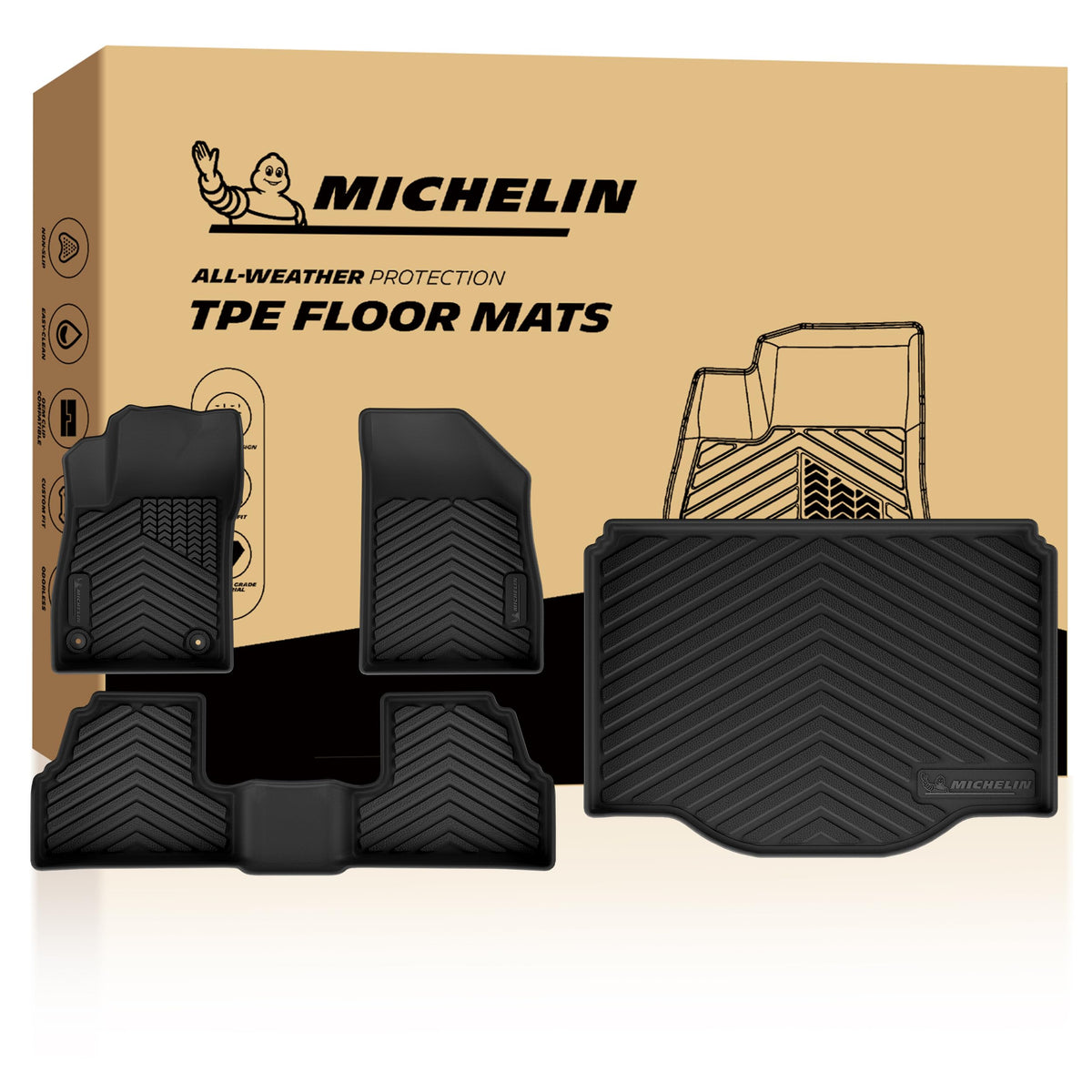 Chevy & GMC All-Weather Vehicle Floor Mats