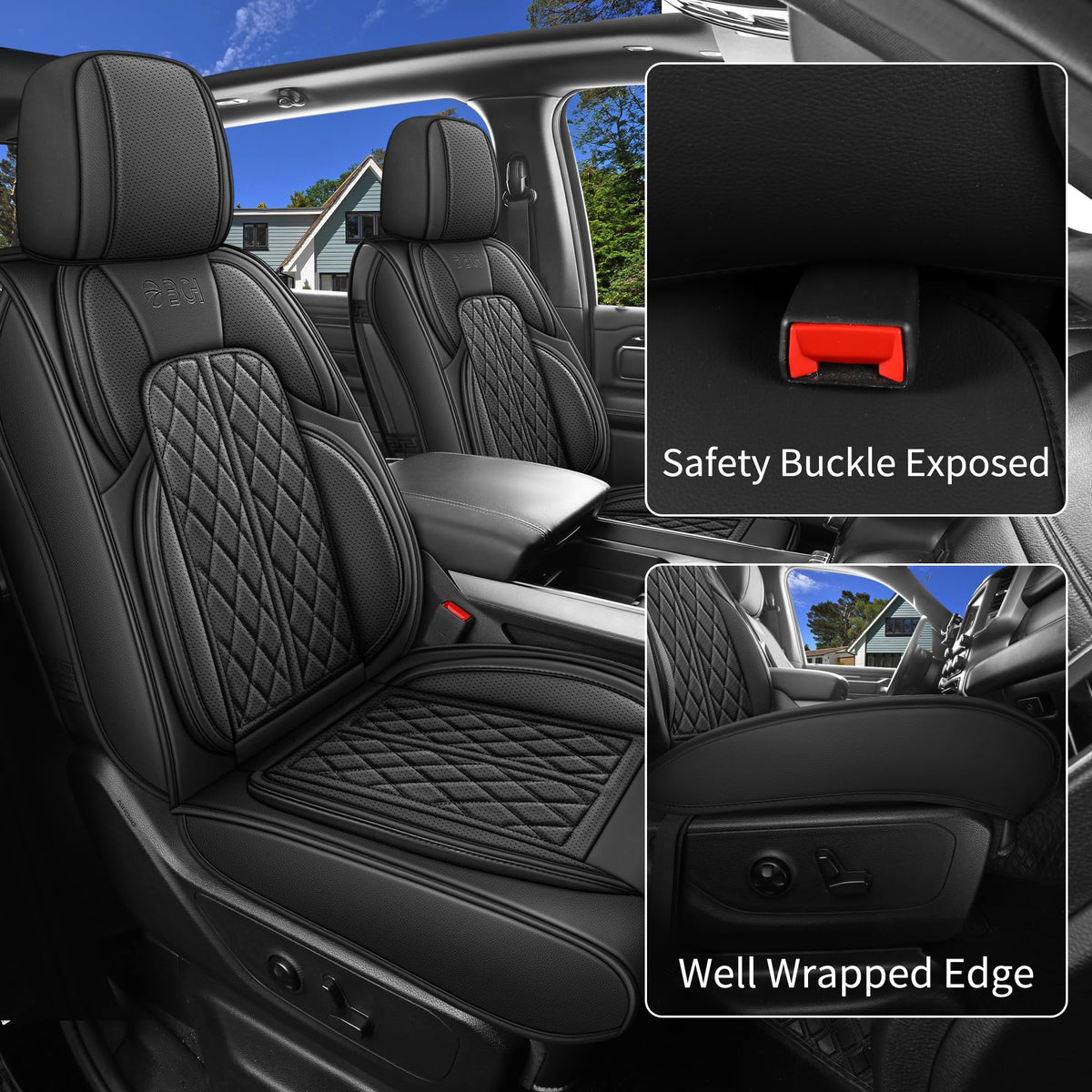 RAM Custom-Fit Seat Covers With Premium Finish