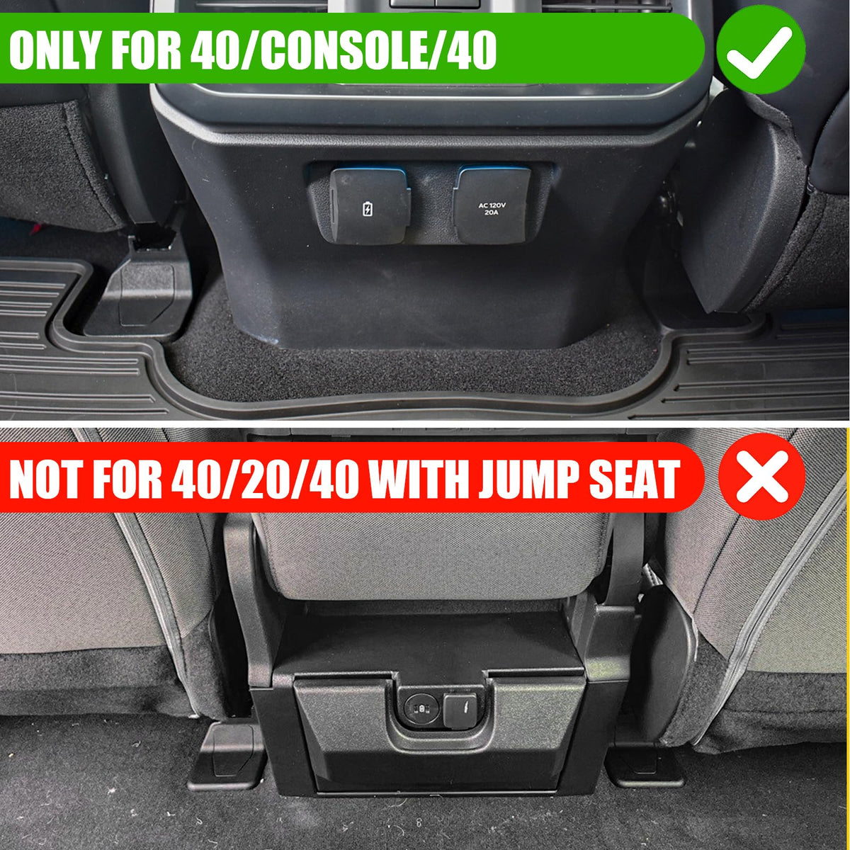 Ford Maverick Armrest Trash Can With Cup Holders