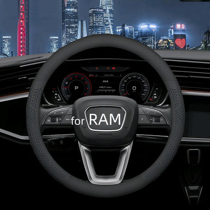 Dodge RAM Anti-Slip Leather Steering Wheel Cover