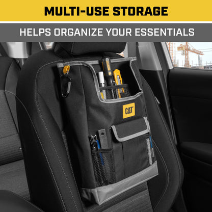 Cat-Themed Front Seat Organizer With Storage