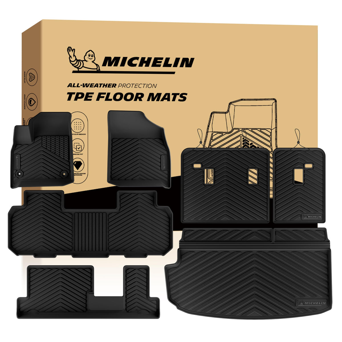 Chevy & GMC All-Weather Vehicle Floor Mats
