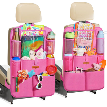 8-Pocket Backseat Organizer With Tablet Holder