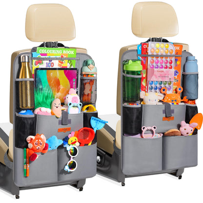 8-Pocket Backseat Organizer With Tablet Holder