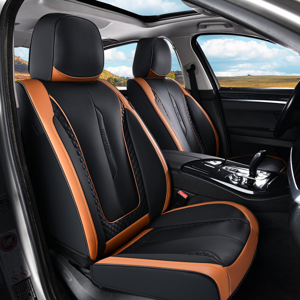 Universal Car Seat Covers for Front and Rear Seats