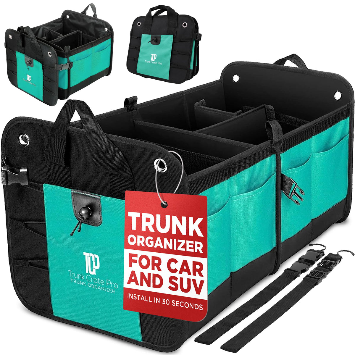 Collapsible Trunk Organizer for SUVs and Cars