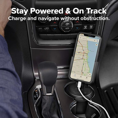 Cup Holder Phone Mount With Adjustable Secure Fit